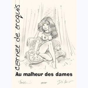 Johanna, Carnet de croquis "Au malheur des dames"