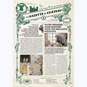 Le Château des animaux : Tome 8, La gazette du château