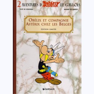 Asterix - Coffret : Tome 12, Obélix et compagnie, Astérix chez les Belges