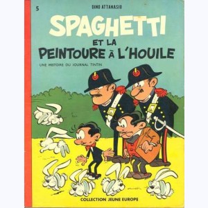Spaghetti : Tome 1, Spaghetti et la peintoure à l'houile