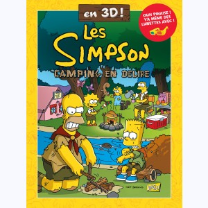 Les Simpson : Tome 1, Camping en delire (3D) : 