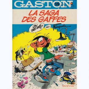 Gaston Lagaffe : Tome 14, La saga des gaffes
