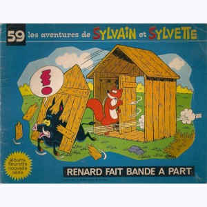 Sylvain et Sylvette (Fleurette nouvelle série) : Tome 59, Renard fait bande à part