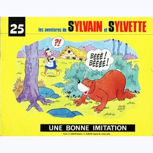 Sylvain et Sylvette (Collection Fleurette 2ème Série) : Tome 25, Une bonne imitation