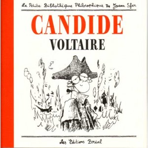 La petite bibliothèque philosophique de Joann Sfar, Candide - Voltaire