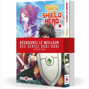 The Rising of the shield hero : Tome 1 + 2, Pack : 