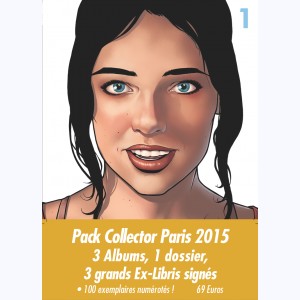 Et si - Jamais - Un jour : Tome (1 à 3), Pack Collector (Salon du Livre Paris) : 