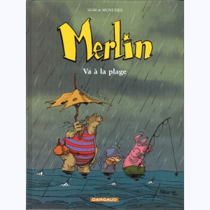 Merlin (Sfar) : Tome 3, Merlin va à la plage