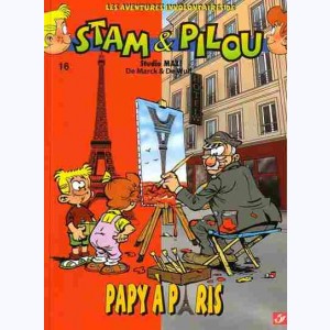 Stam et Pilou : Tome 16, Papy à Paris
