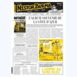 Nestor Burma Journal : Tome 3, L'Homme au sang bleu