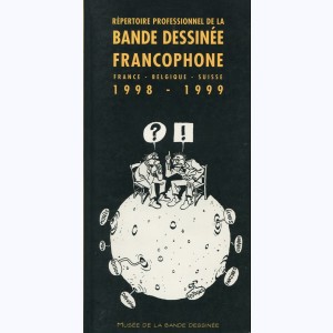 Répertoire professionnel de la bande dessinée francophone, 1998-1999