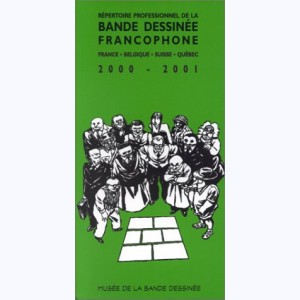 Répertoire professionnel de la bande dessinée francophone, 2000-2001