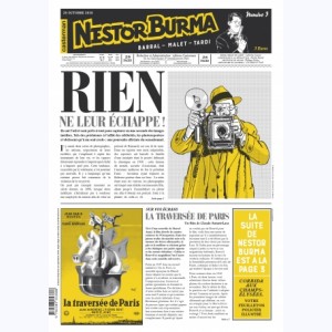 Nestor Burma Journal : Tome 3, Corrida aux Champs-Élysées