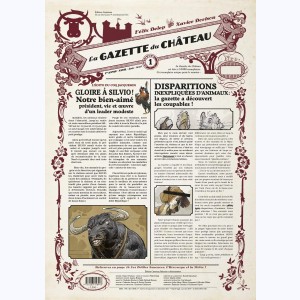 Le Château des animaux : Tome 1, La Gazette du Château