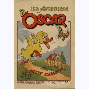 Oscar le petit canard : Tome 1, Les aventures d'Oscar le petit canard : 
