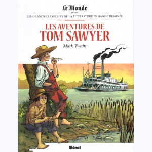 Les Grands Classiques de la littérature en Bande Dessinée : Tome 38, Tom Sawyer : 