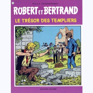 Robert et Bertrand : Tome 24, Le trésor des Templiers