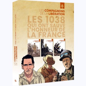 Les Compagnons de la Libération, Coffret Leclerc - Messmer - Jean Moulin : 