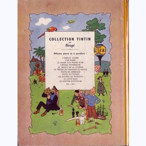 Tintin : Tome 2, Tintin au Congo : B1