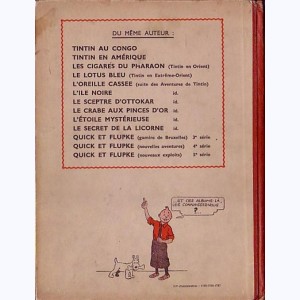 Tintin : Tome 6, L'oreille cassée : A20
