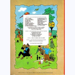 Tintin : Tome 7, L'ile noire : B39