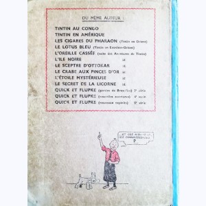 Tintin : Tome 7, L'ile noire : A23bis