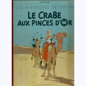 Tintin : Tome 9, Le crabe aux pinces d'or : B9