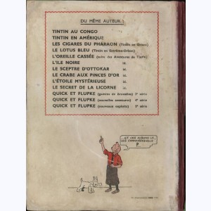 Tintin : Tome 11, Le secret de la Licorne : A21