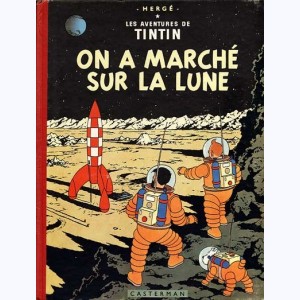 Tintin : Tome 17, On a marché sur la lune : B24