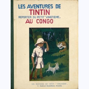Les aventures de Tintin N&B : Tome 2, Tintin au Congo : 