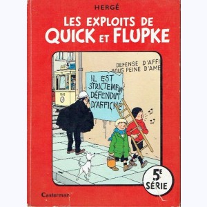 Les exploits de Quick et Flupke, 5e série