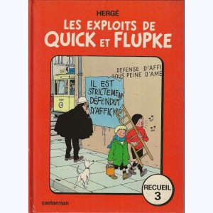 Les exploits de Quick et Flupke, Recueil 3