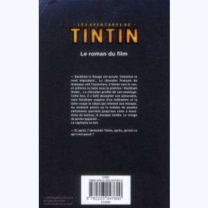 Les aventures de Tintin au cinéma, Le roman du film : 