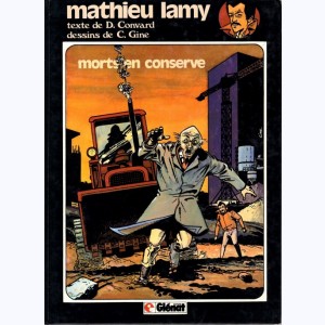 Mathieu Lamy : Tome 1, Morts en conserve