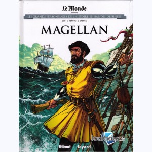 Les grands personnages de l'Histoire en bandes dessinées : Tome 33, Magellan