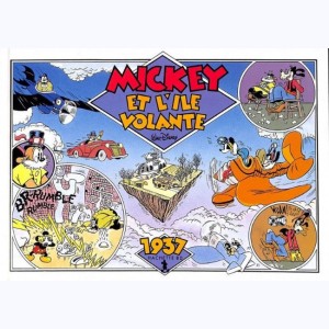 L'âge d'or de Mickey : Tome 4, Mickey et l'île volante