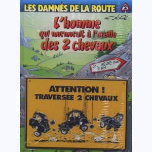 Les Damnés de la route : Tome (1 & 2), Pack + Plaque Métal