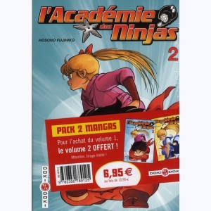 L'académie des Ninjas : Tome (1 & 2), Pack
