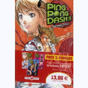 Ping Pong Dash !! : Tome (1 à 3), Pack