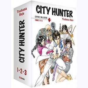 City Hunter : Tome 1 à 3, Coffret : 