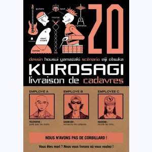 Kurosagi, livraison de cadavres : Tome 20