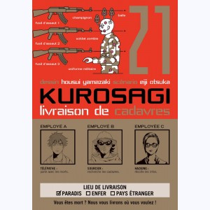 Kurosagi, livraison de cadavres : Tome 21