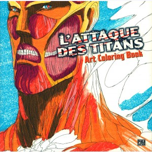 L'Attaque des Titans, Art Coloring Book