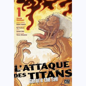 L'Attaque des Titans - Before the Fall : Tome 1 (1 à 3), Edition Colossale