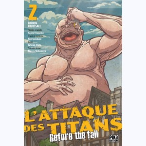 L'Attaque des Titans - Before the Fall : Tome 2 (4 à 6), Edition Colossale
