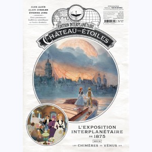 Le Château des étoiles : Tome 17, Gazette, L'exposition interplanétaire de 1875