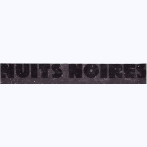 Collection : Nuits Noires