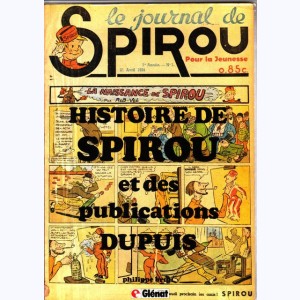 Histoire de Spirou et des publications Dupuis