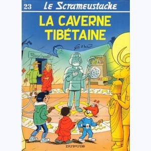 Le Scrameustache : Tome 23, La caverne Tibétaine : 