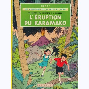 Les aventures de Jo, Zette et Jocko : Tome 4, L'éruption du Karamako : 